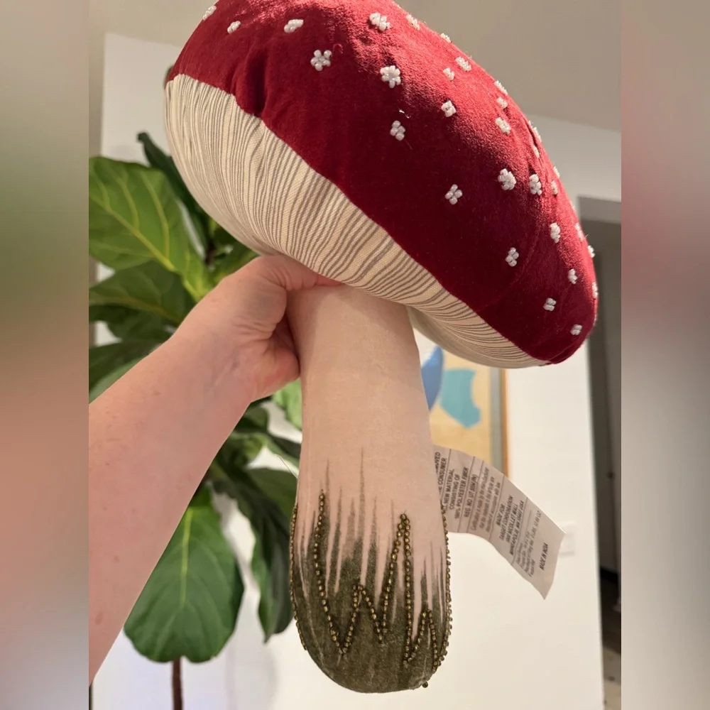 John Derian Mushroom‎ Pillow 🍄
